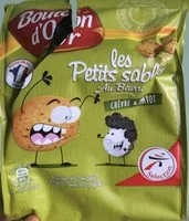 Mängden socker i PETITS SABLES AU BEURRE Chèvre Pavot