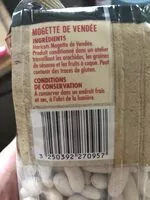 Mängden socker i Mogette de Vendée