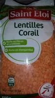 Mängden socker i Lentilles corail