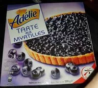 Mängden socker i Tarte aux myrtilles