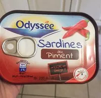 Mängden socker i Sardines au piment