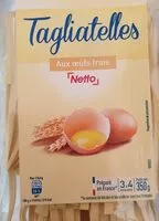 Mängden socker i Tagliatelles aux oeufs frais