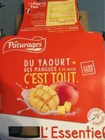 Mängden socker i L'Essentiel - Yaourt Mangue