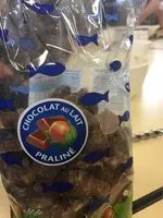 Mängden socker i Friture praliné chocolat au lait