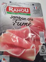 Mängden socker i Jambon cru fumé