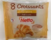Mängden socker i 8 croissants pur beurre prêt a cuire
