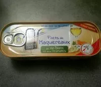 Mängden socker i Filets de maquereaux au vin blanc et aux aromates