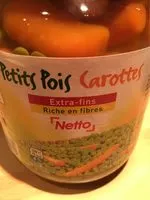 Mängden socker i Petits Pois et Carottes
