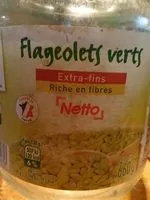Mängden socker i Flageolets verts extra fin