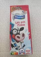 Mängden socker i Lait goût fraise