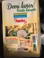 Mängden socker i Demi lunes ricotta epinards