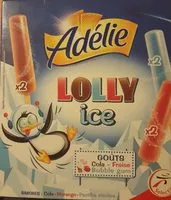 Mängden socker i lolly ice
