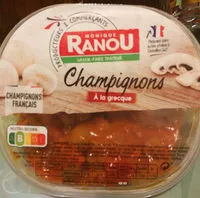 Mängden socker i CHAMPIGNONS À LA GRECQUE