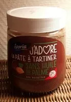 Mängden socker i Pâte à tartiner