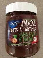 Mängden socker i Pâte à tartiner