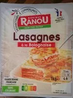 Mängden socker i Lasagnes à la bolognaise
