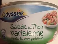 Mängden socker i Odyssée Salade au thon parisienne 250 g