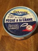 Mängden socker i Thon entier au naturel pêché à la canne