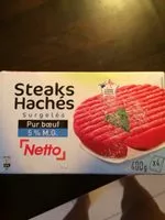 Mängden socker i Steaks hachés
