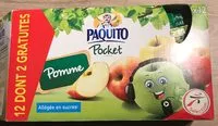 Mängden socker i Compottes de pomme
