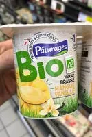Mängden socker i Yaourt brassé mangue vanille
