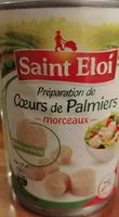 Mängden socker i Preparation de coeur de palmiers -morceaux-