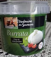 Mängden socker i Burrata