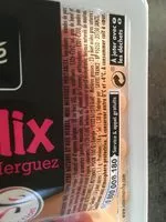 Mängden socker i Jean rozé Mini mix saucisses cocktail La barquette de