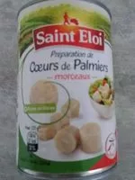 Mängden socker i Cœurs de palmiers morceaux