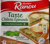 Mängden socker i Tarte chèvre épinards