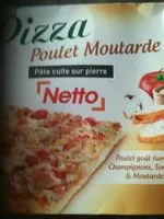 Mängden socker i Pizza poulet moutarde