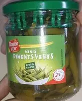 Mängden socker i Mini piments verts