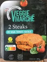 Mängden socker i Steaks de soja tomate basilic