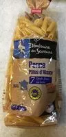 Mängden socker i Penne Pâtes d'Alsace