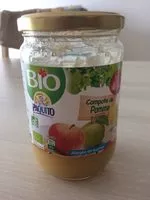 Mängden socker i Compote de pomme allégée en sucres bio