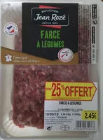 Mängden socker i Farce à légumes