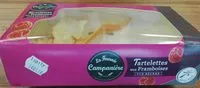 Mängden socker i Tartelettes aux framboises