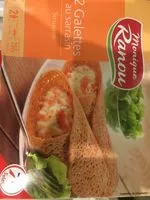 Mängden socker i 2 galettes au sarrasin