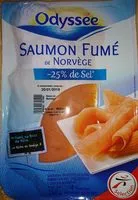 Mängden socker i Saumon fumé de Norvège