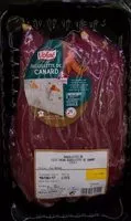 Mängden socker i Volaé Aiguillettes de canard le paquet de 280 g