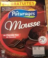 Mängden socker i Mousse au chocolat noir