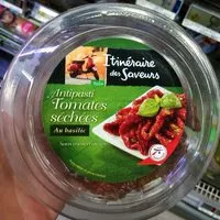 Mängden socker i Antipasti tomates séchées au basilic