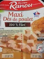 Mängden socker i Maxi dés de poulet