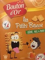 Mängden socker i Les petits beurre chèvre miel & pavot
