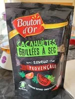 Mängden socker i Cacahouètes grillées à sec