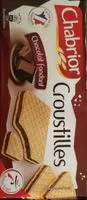 Mängden socker i Gaufrettes croustilles chocolat