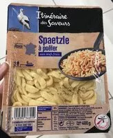 Mängden socker i Spaztzle à poêler aux œufs frais