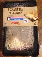 Mängden socker i Galettes de blé noir jambon emmental