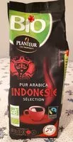 Mängden socker i Pur arabica Indonésie