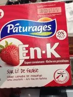 Mängden socker i En-K sur lit de fraise